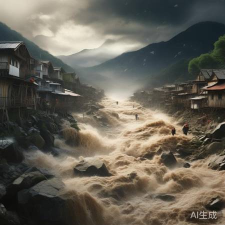警惕山洪,缅怀遇难者