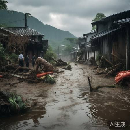 福建莆田园头村暴雨后探访:记者现场直击!
