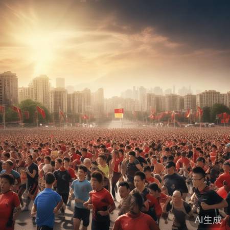山东菏泽:一座城的热烈祝福,共庆祖国华诞