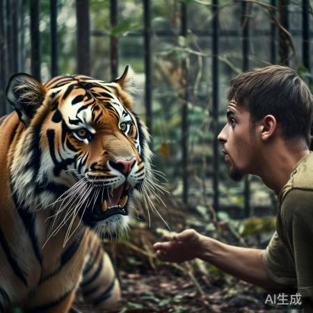 英国男子闯入虎区：悲剧发生，生命消逝！